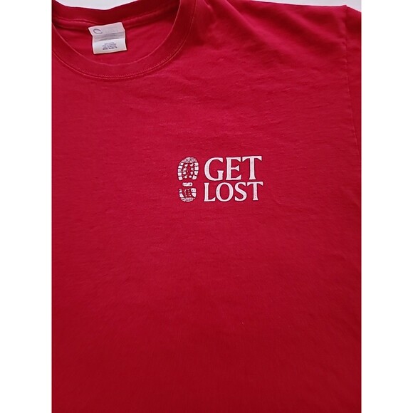 PARK SUPPORT YOUR LOCAL SEARCH & RESCUE TEAM Get Lost T SHIRT Mens Xl - Picture 4 of 12